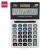 Calculator 12 Digits With Tax Rate Metal 18L x 10.7B x 2.8H Cm Silver