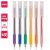 Gel Pen Neddle Tip 0.5Mm 6 Pcs Asst Colour Wallet 6921734944160