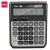 Calculator Metal 12 Digits 201.2x160x46Mm Silve Black
