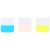 Index Tabs 25x28Mm Pp Tab Pastel Pink Blue,Yellow Writable Note  6935205362094