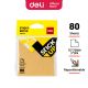 Sticky Notes 76x76Mm 80 Sheets Monochromatic Colour