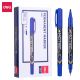 Permanent Marker Dual Tip 0.5Mm And 1.0Mm Boxed 12 Blue