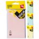 Sticky Notes 76x126Mm 100 Sheets Light Yellow,Light Pink, Light Blue, Light Green 6921734942883