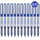 Think Rollerball Pen 0.5Mm Blue Ink Convenient Ink Indicator Design On Barrel 6921734946034