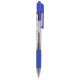 Arrow Retractable Ballpoint Pen 0.7Mm Blue Ink Transparent Barrel 6935205389107