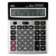 Metal Desktop Calculator 12 Digits 120 Steps Dual Power 3Y Guarantee