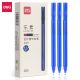 Gel Pen 0.5Mm Needle Tip Blue Ink Transparent Blue Barrel