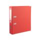 Lever Arch File A4 76mm Half Coated Rado Lock & Metal Protective Rail. PP Red